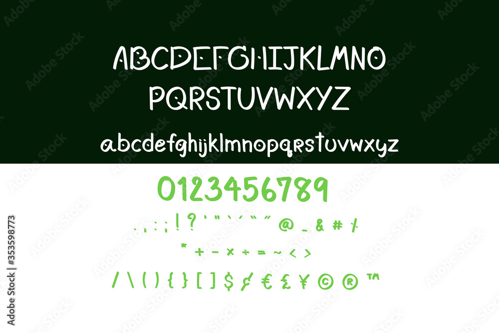 This set is alphabets A-Z, numeral and punctuation that you can use on your logos, social media, print etc. This set is alphabets A-Z, numeral and punctuation that you can use on your logos, social media, print etc.