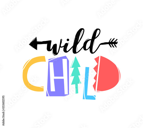 Adventure icons print vector illustration for t-shirt design with slogan. Vector illustration design for fashion fabrics, textile graphics, prints.	
