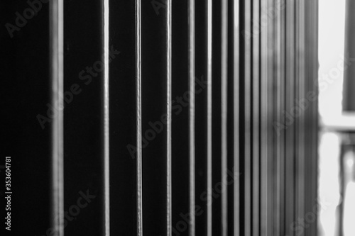 metal fence background