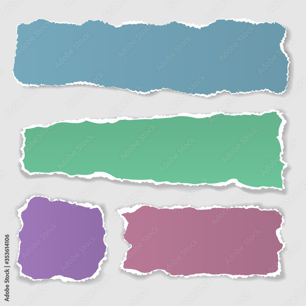 Ripped strips notebook Ripped strips notebook