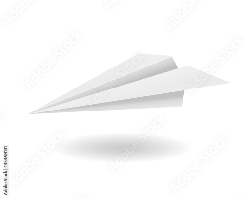 origami paper airplane