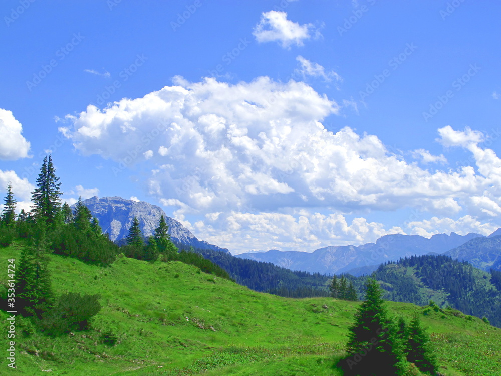 Obraz premium Halserspitz, tegernsee