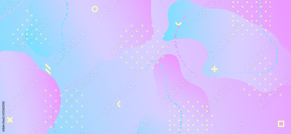 Obraz premium Abstract Pastel Background. Geometric Wave 
