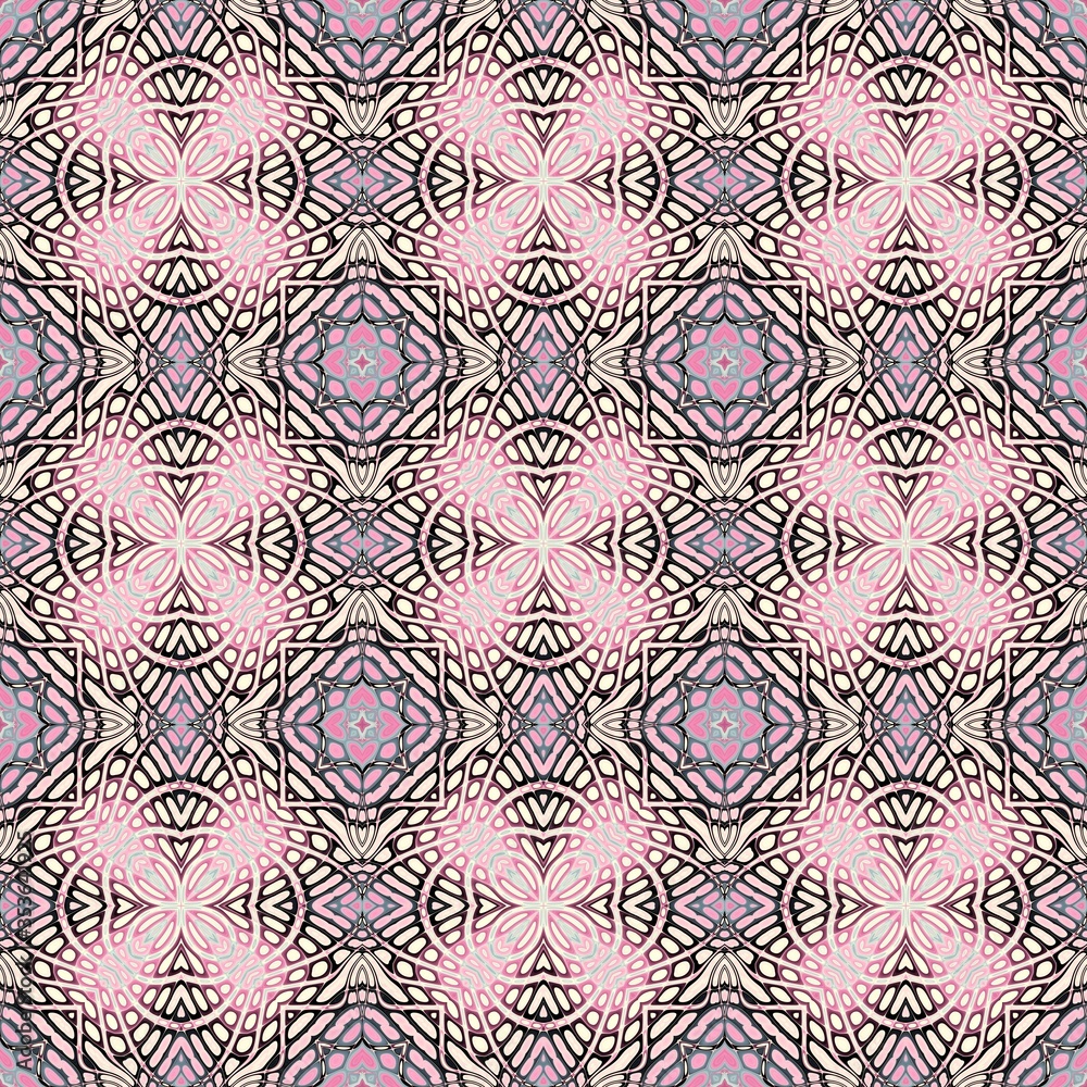 Abstract fractal pattern. Abstract fractal pattern.