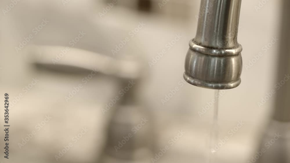 Leaky faucet dripping shot on blackmagic 6k camera Leaky faucet dripping shot on blackmagic 6k camera