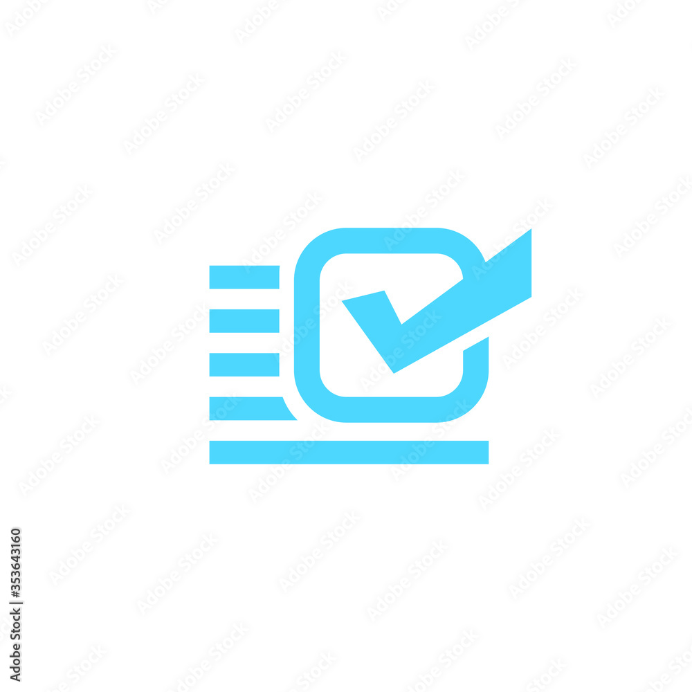 verification logo icon vector verification logo icon vector
