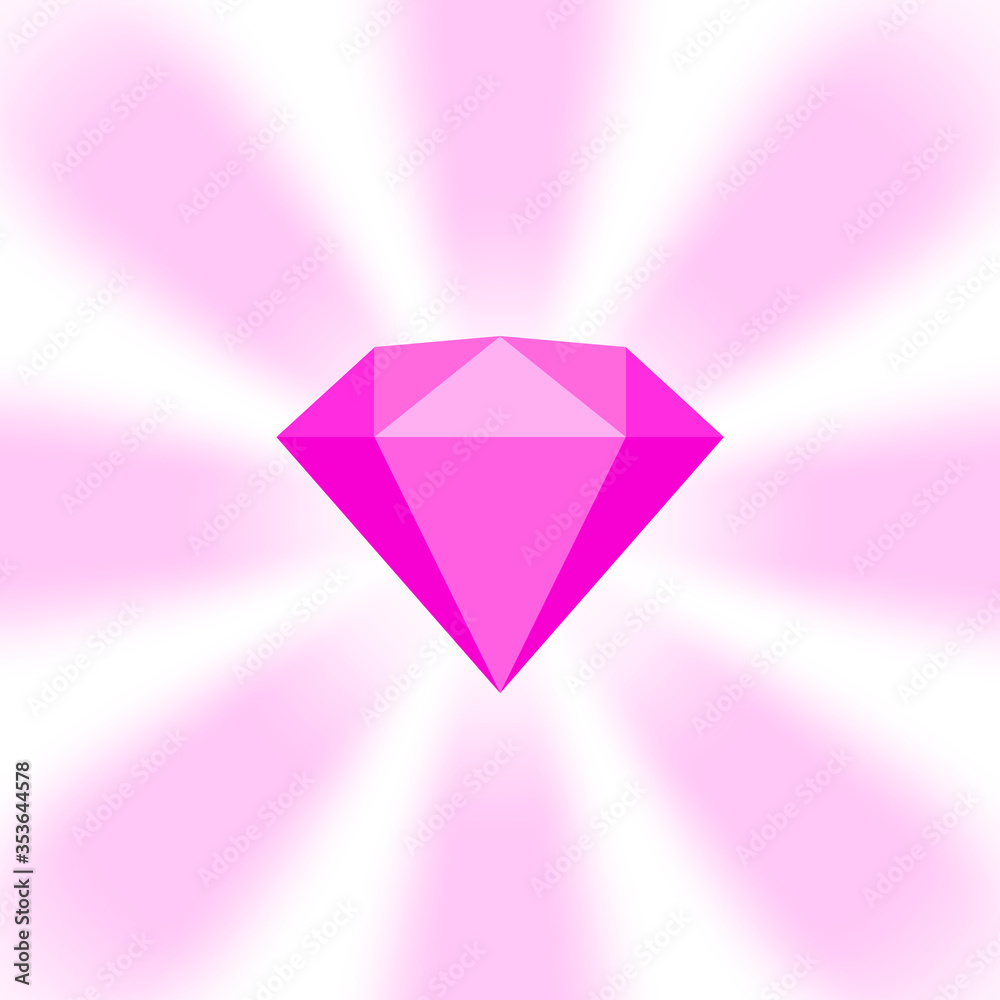 pink diamond gemstone on zoom comics, pink flat diamonds jewelry