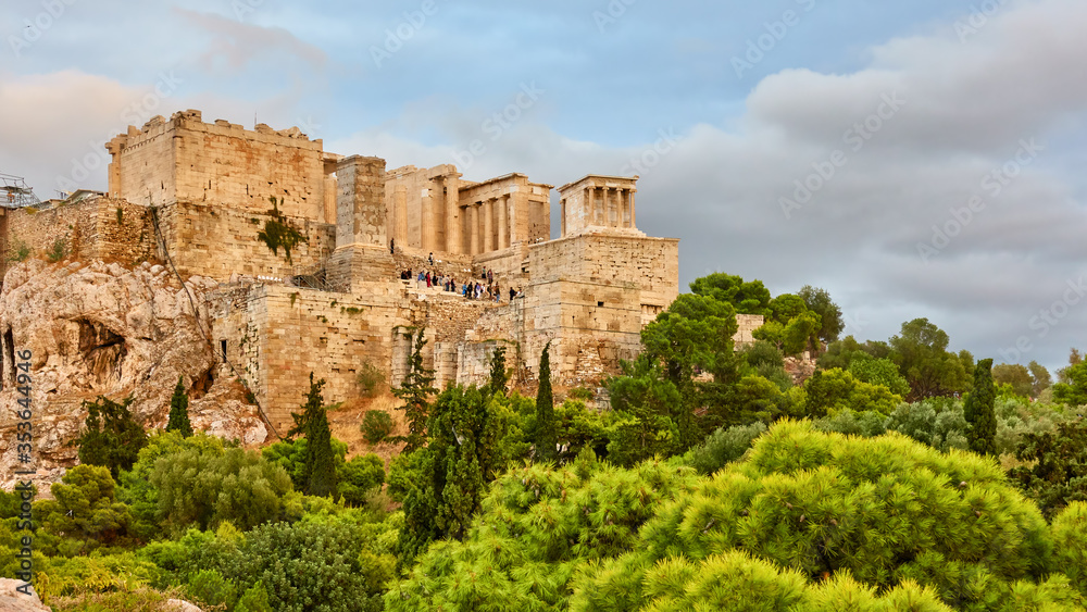 Acropolis in Athens in Greece