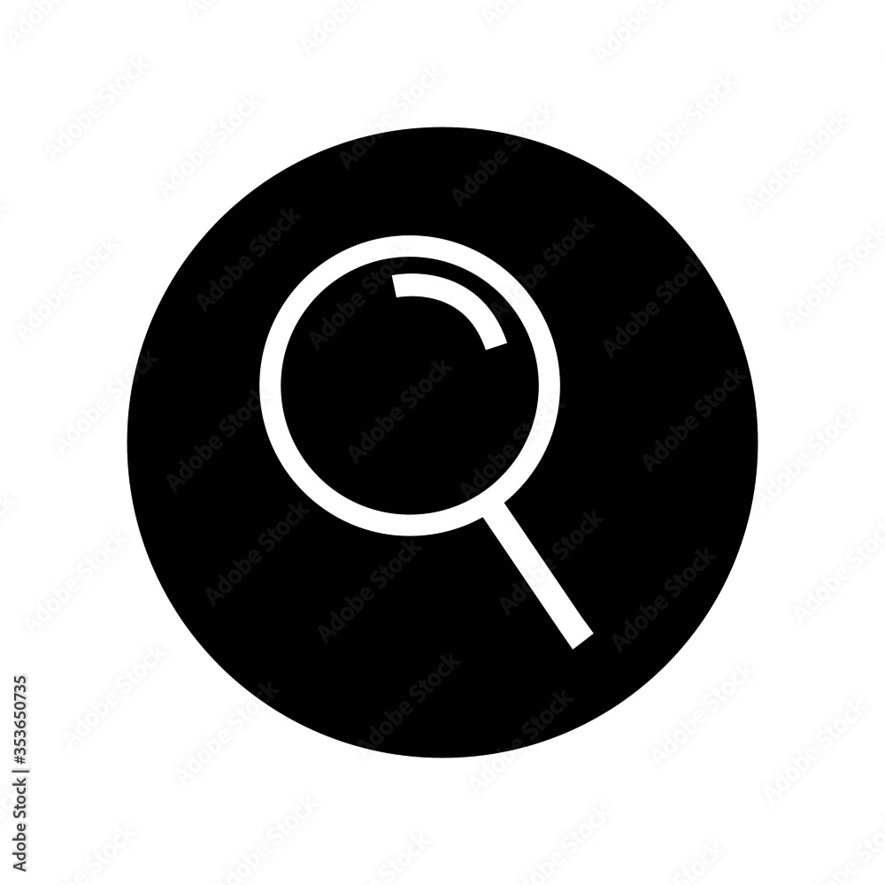 Search icon. Glass vector icon. search magnifying glass icon. Find Search icon. Glass vector icon. search magnifying glass icon. Find