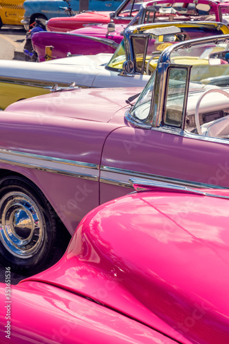 vintage cars at La Habana, Cuba © Bernardo Galmarini