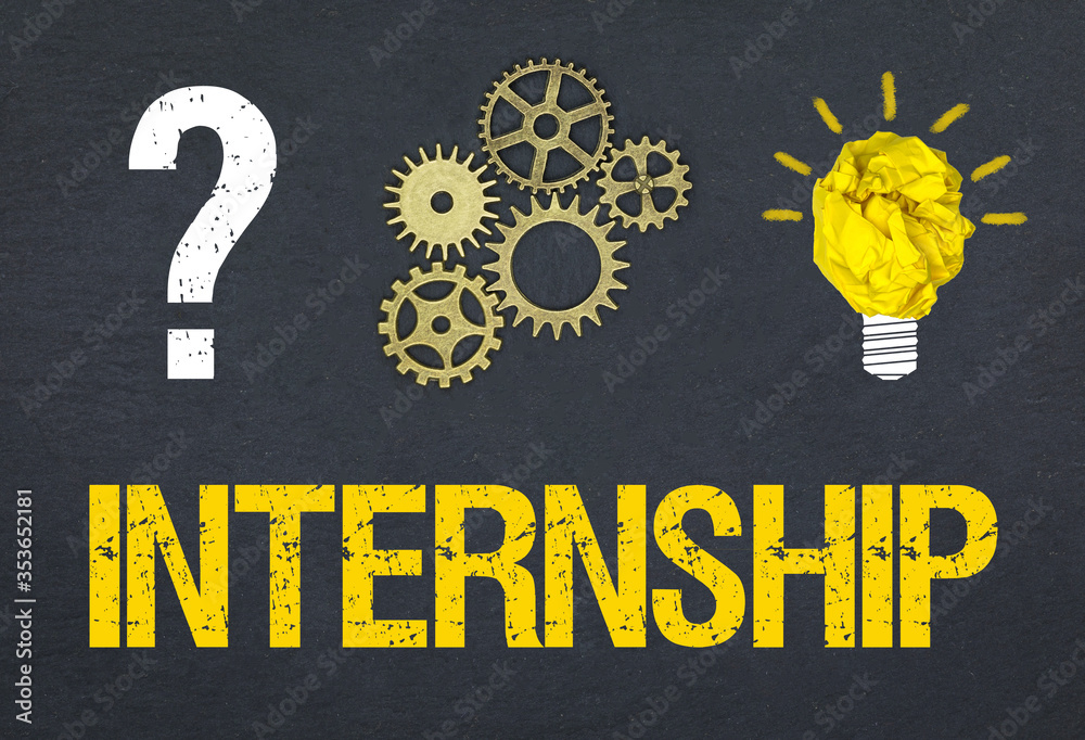 Obraz premium Internship