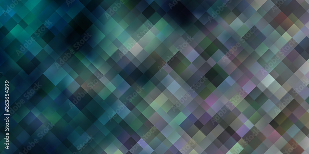 Light BLUE vector background in polygonal style. Light BLUE vector background in polygonal style.