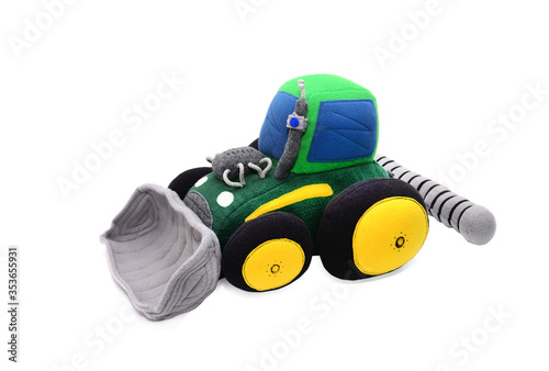 tractor stuffed toy © tony4urban