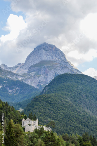 The Julian Alps in Slovenia, near the Austrian and Italian borders 