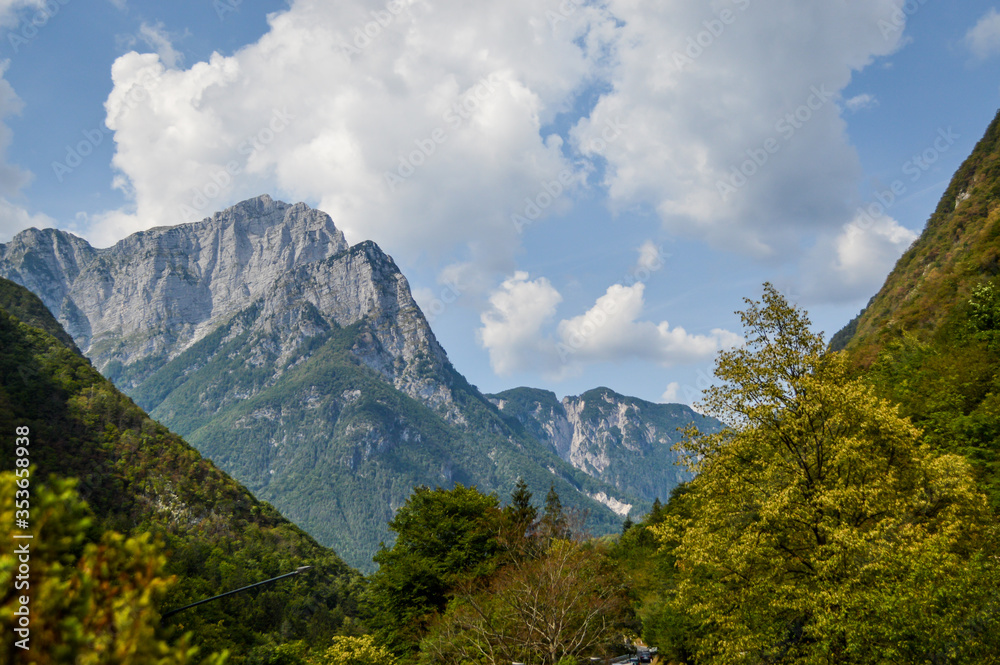The Julian Alps in Slovenia, near the Austrian and Italian borders
