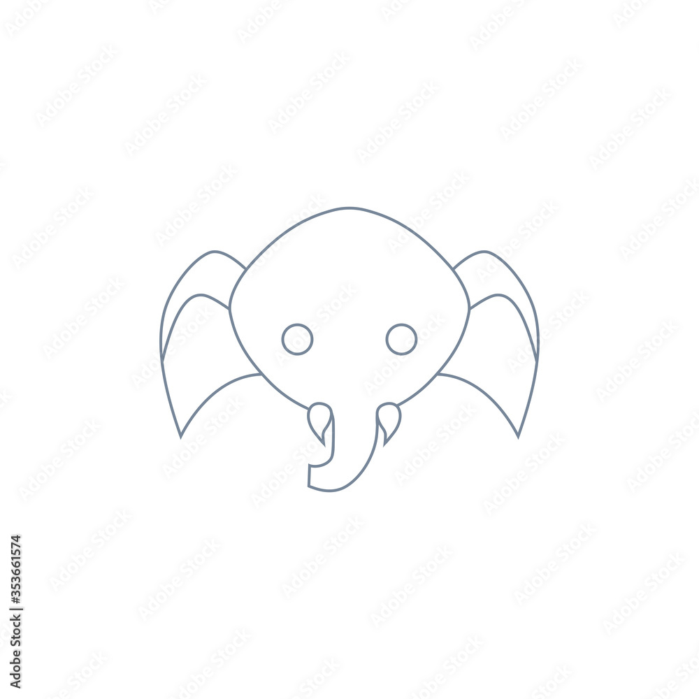 Fototapeta premium ANIMAL ICON DESIGN