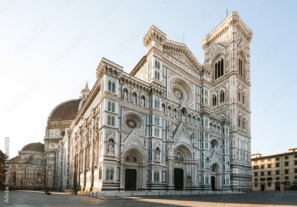 Florence Cathedral no people 
Duomo di Firenze Santa maria del Fiore senza persone