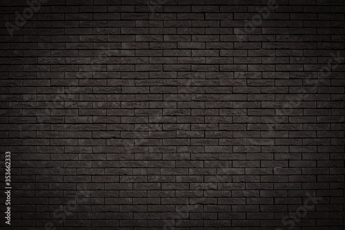 Dark brick wall