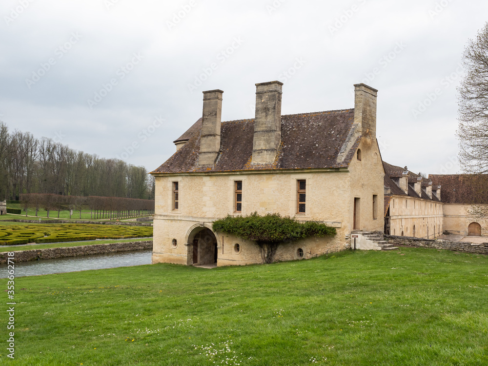 château de Villarceaux dans le Val d'Oise en France