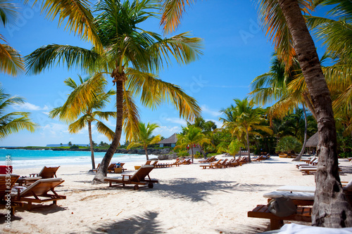 Fototapeta Naklejka Na Ścianę i Meble -  Dominicana. Culture Of The Dominican Republic. Sights and nature of the Dominican Republic.