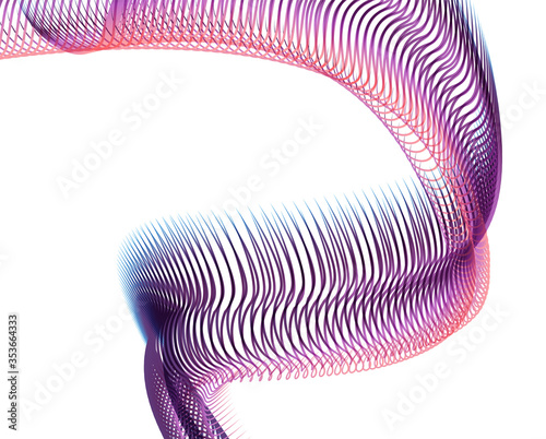 Abstract background blend wave line design for Wallpaper, Banner, Background, Card, Book Illustration, landing page