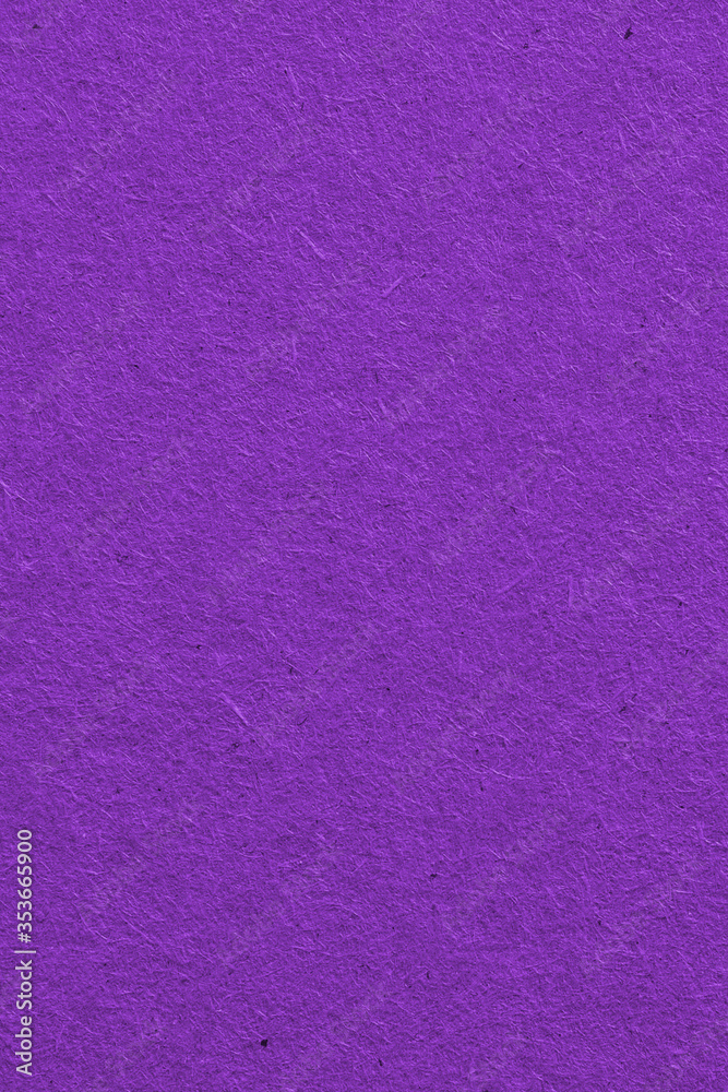 The surface of dark violet cardboard. Rough paper texture with ...