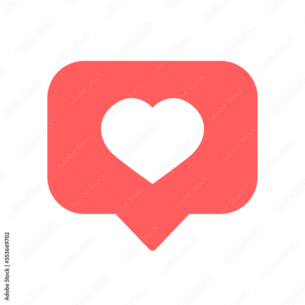 Notifications vector like icon. Social media like vector icon. Symbol for web site computer and mobile vector. Notifications vector like icon. Social media like vector icon. Symbol for web site computer and mobile vector.