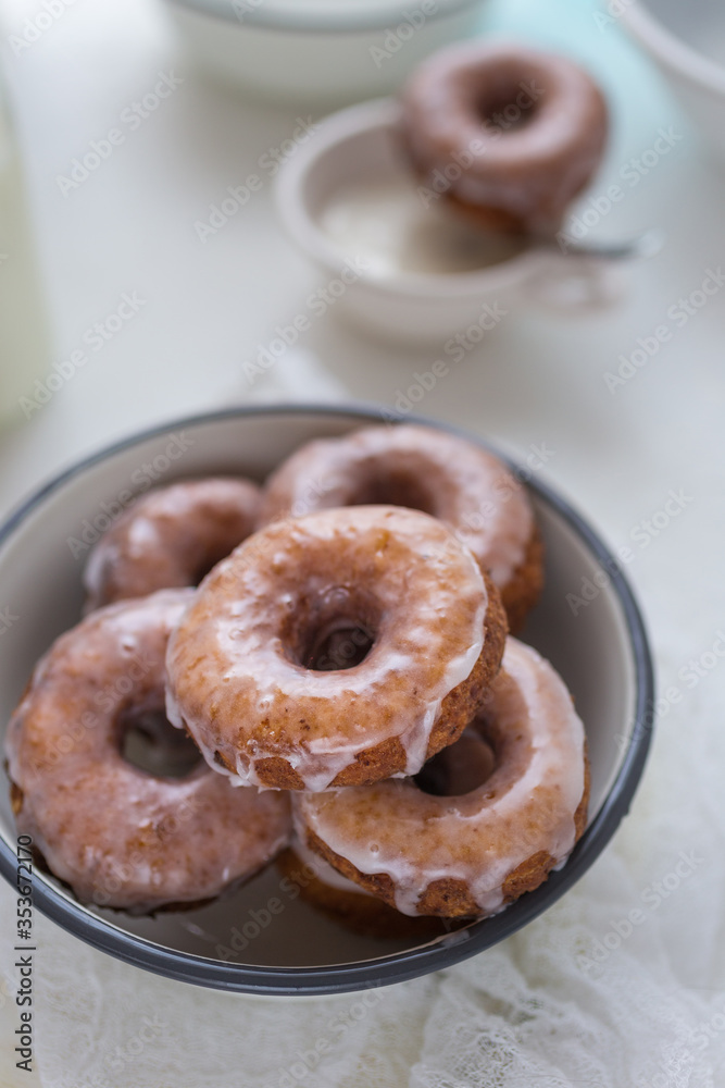 Baked soda and cheesed doughnuts Baked soda and cheesed doughnuts