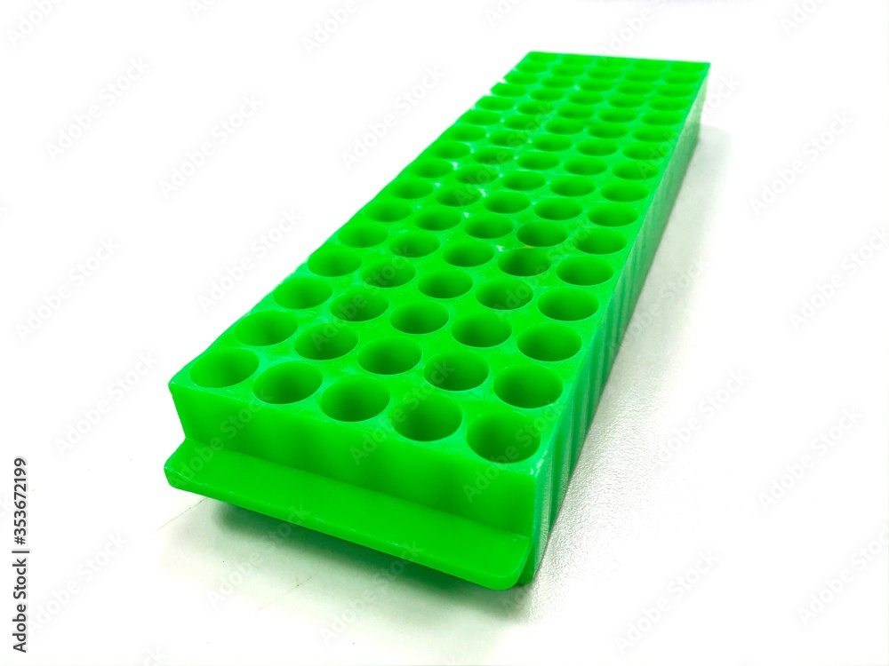 microcentrifuge rack for microbiology laboratory Stock Photo | Adobe Stock