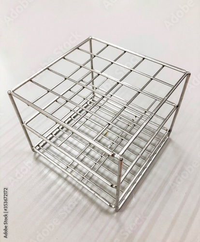 the laboratory stainless  rack