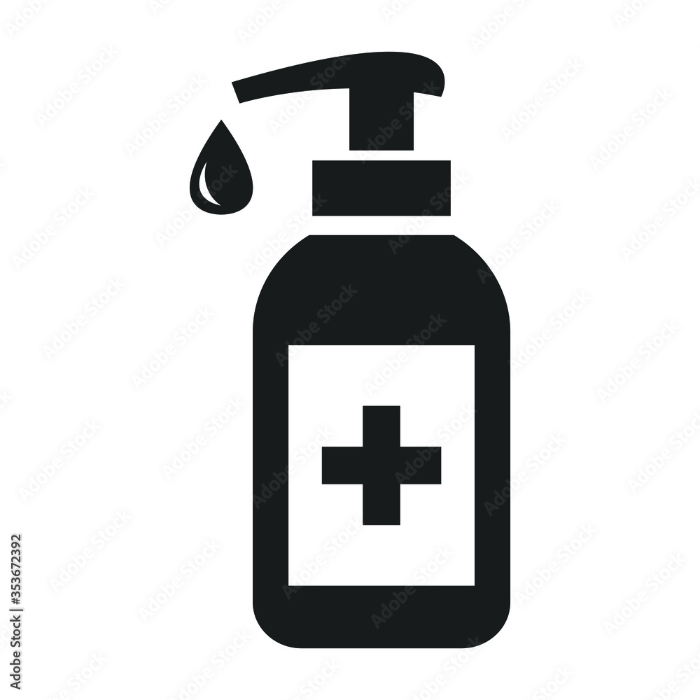 Hand sanitizer bottle vector flat icon for prevent corona virus. Hygiene product. wash hands using alcohol Sanitizer bottle for Covid-19 spread prevention. Hand sanitizer bottle vector flat icon for prevent corona virus. Hygiene product. wash hands using alcohol Sanitizer bottle for Covid-19 spread prevention.