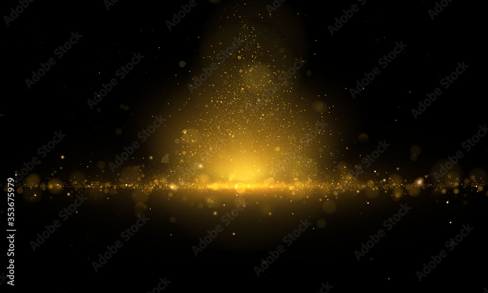 Obraz premium Light bokeh effect