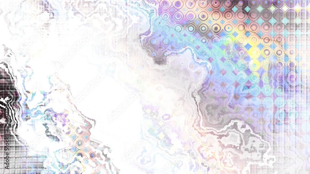 Digital art fractal background. Psychedelic futuristic abstract pattern. Digital art fractal background. Psychedelic futuristic abstract pattern.