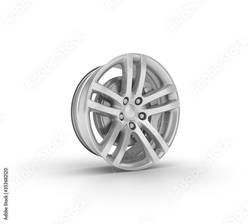 3D Car Wheel Rim