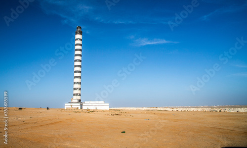 lighthouse of Dakhla, Western Sahara, Morocco
