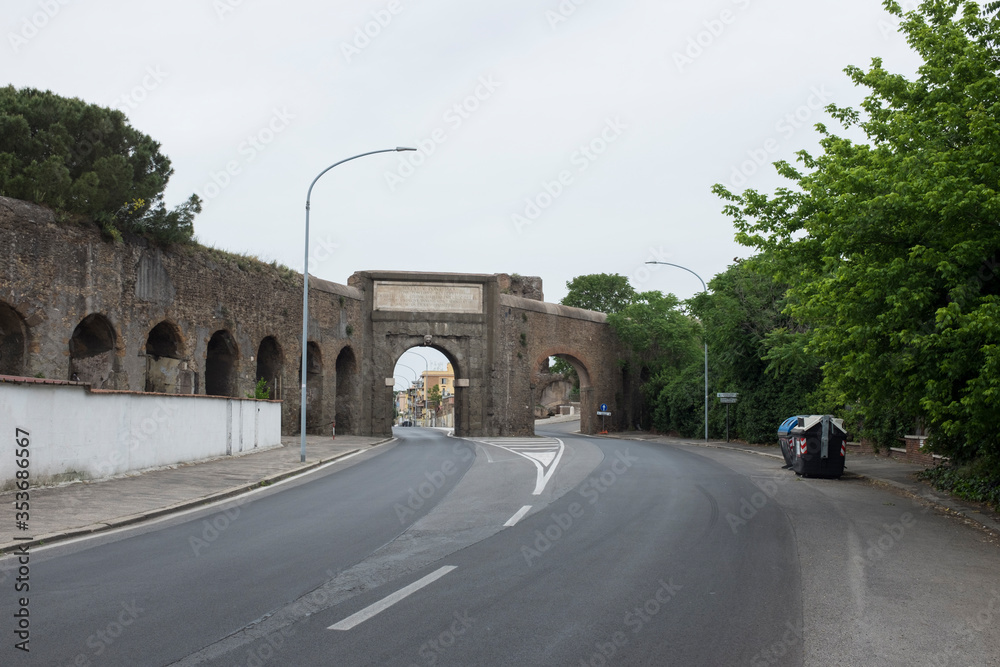Porta d'ingresso a Roma