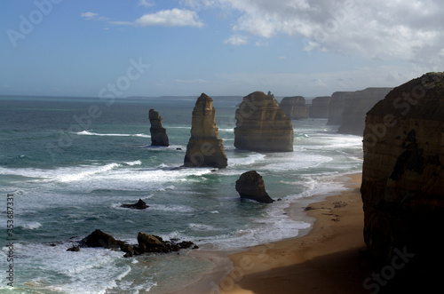 Amazing view of the twelve apostols at Port Cambell,Great Ocean Road, Australia photo