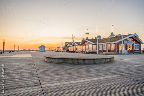 Sonnenuntergang Sankt Peter Ording