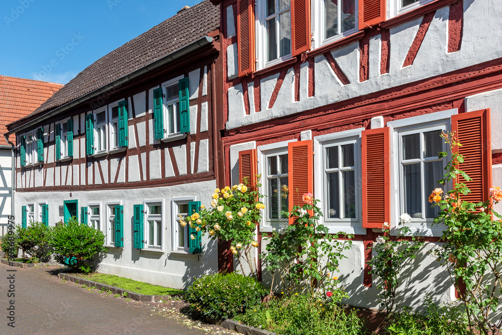 Fachwerkhäuser in Hanau-Kesselstadt