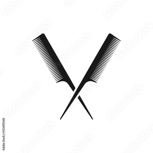 Hair comb icon vector illustration