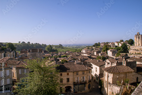 Canvas Print Hills oTertres in the village of Saint-Emilion. France