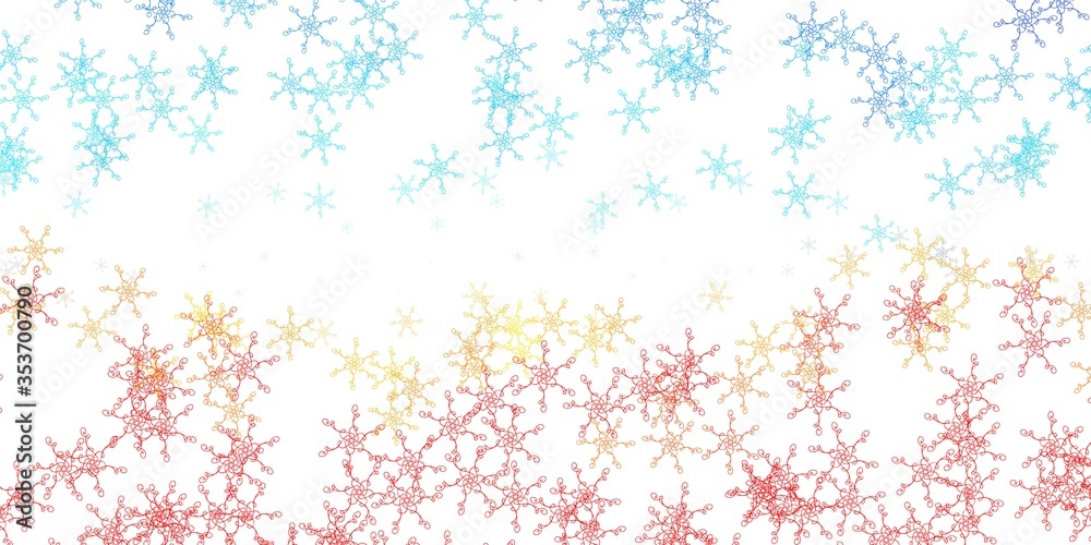 Light Blue, Yellow vector texture with curves. Light Blue, Yellow vector texture with curves.