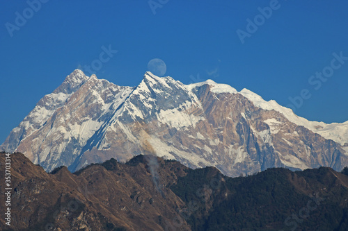 Dhaulagiri Himalaya from gurja nepal