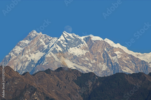 Dhaulagiri mountain range