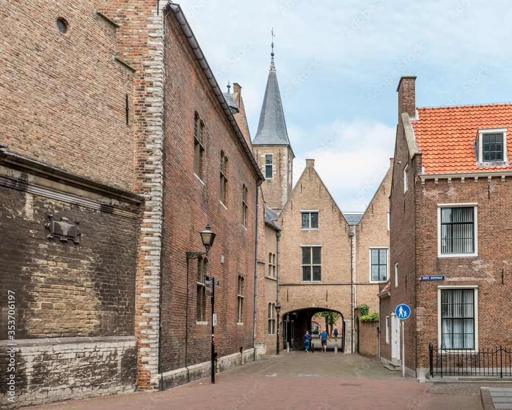 Dutch historical street Dutch historical street
