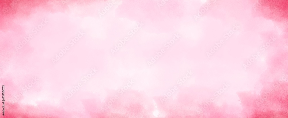 light pink abstract watercolor vintage background or paper illustration with soft lightand	