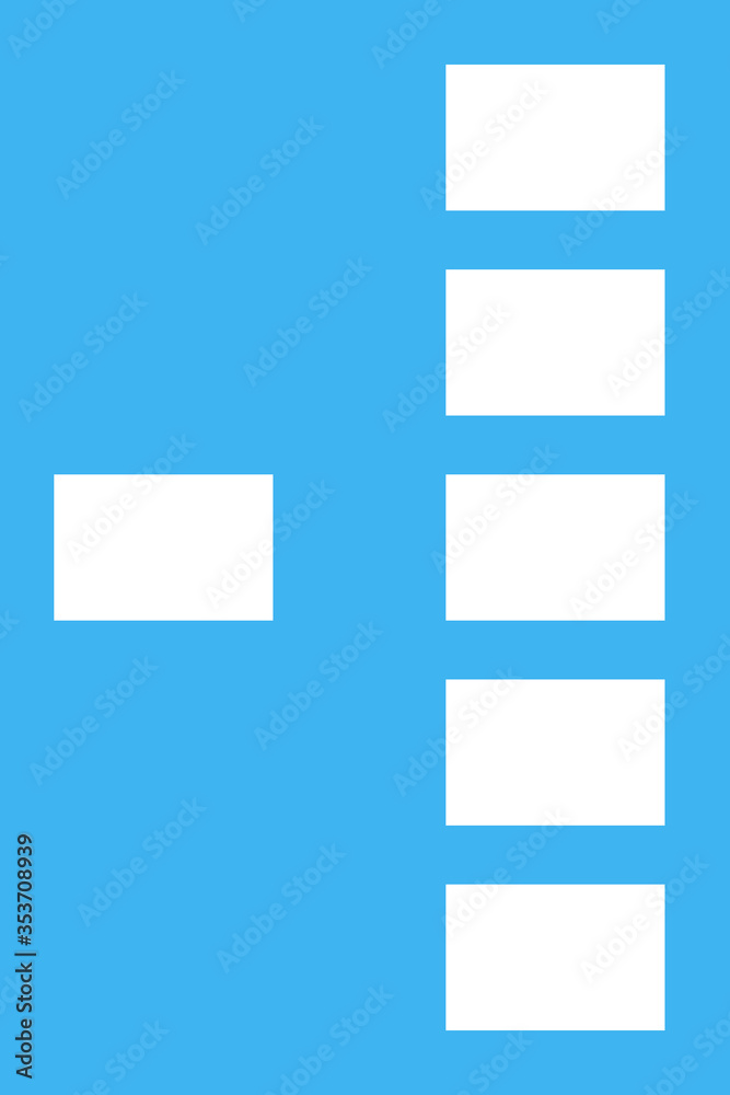 Diagram, network, table on a blue background Diagram, network, table on a blue background