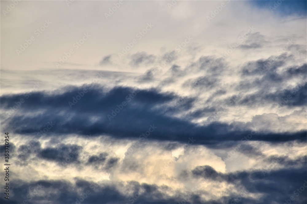 Fototapeta premium Ciemne chmury