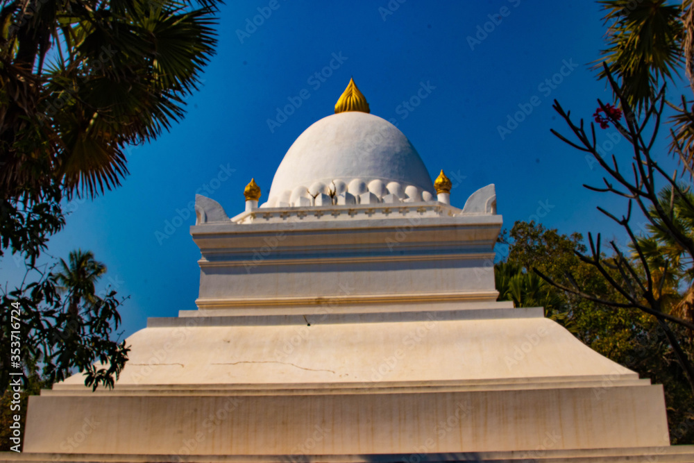 A beautiful view of buddhist temple at Luang Prabang, Laos. A beautiful view of buddhist temple at Luang Prabang, Laos.
