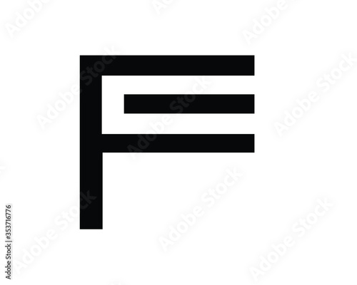 initial f logo letter designs and logos